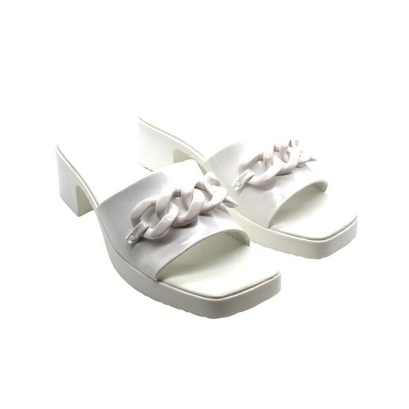 INC International Concepts Womens White Sandals - Picture 1 of 8
